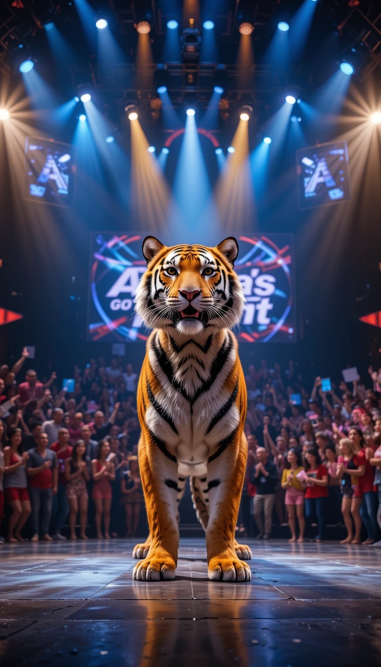 The Roar Heard Around the World: Man Shocks America’s Got Talent by Transforming Into a Tiger