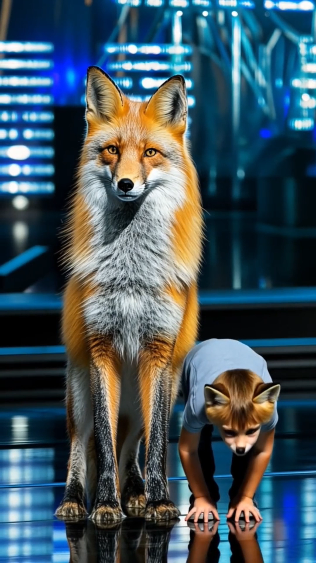 From Human to Fox: Watch This Incredible Transformation!