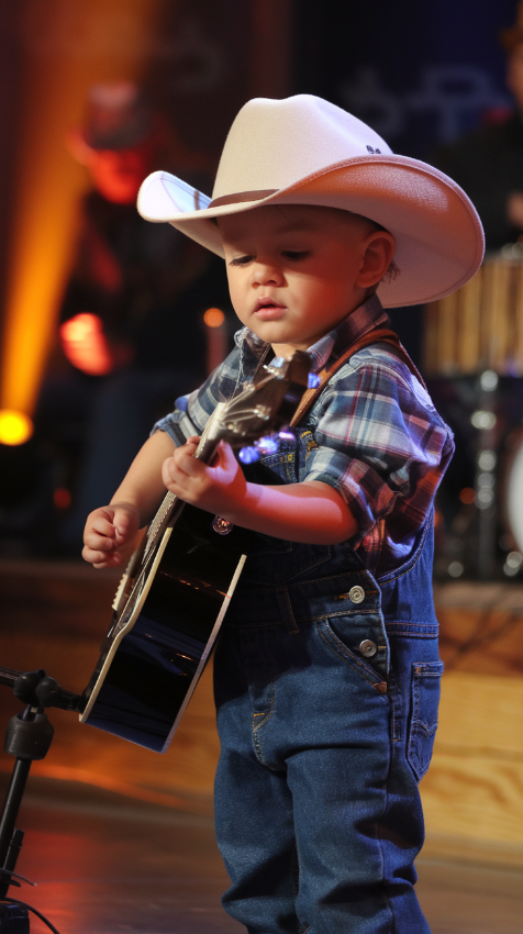 A First-Grader Just Took the Stage and Blew Everyone Away with a Johnny Cash Classic! This little powerhouses voice is so soulful and mature, you wont believe its coming from such a young performer! The audience was left in complete shock as henailed every note with effortless charm, You have got to see it to believe it!