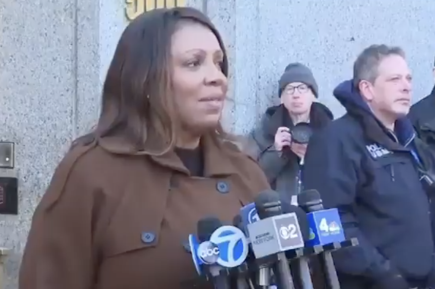 WATCH: Letitia James Loses It In Unhinged Press Conference Over Trump’s Latest Move Against Her