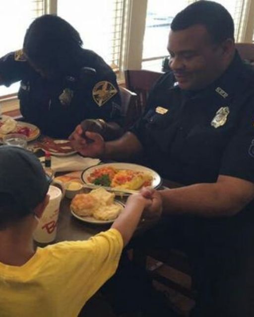 A Little Boy Prayed With Three Police Officers—minutes Later, Chaos Broke Out