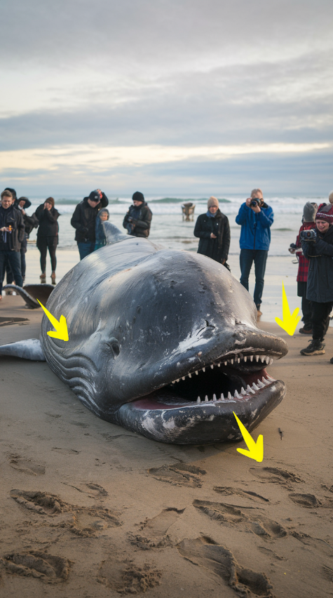 What They Found in the Stomach of This Sperm Whale Shocked the Entire World, It is Hard to Believe