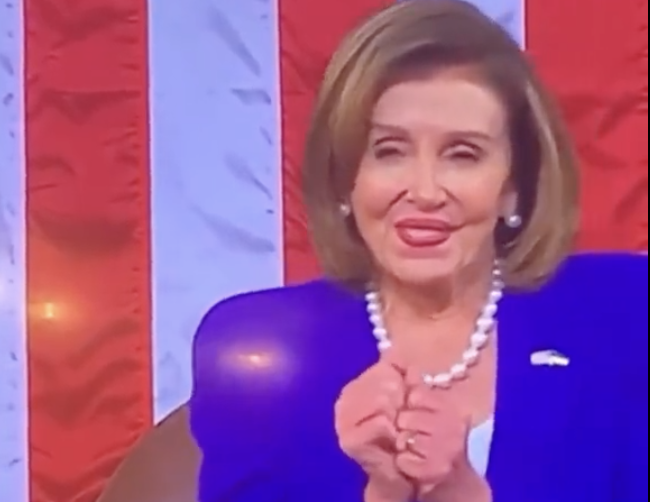 “Like the Joker on Meth”: Pelosi Ripped for Bizarre State of the Union Performance