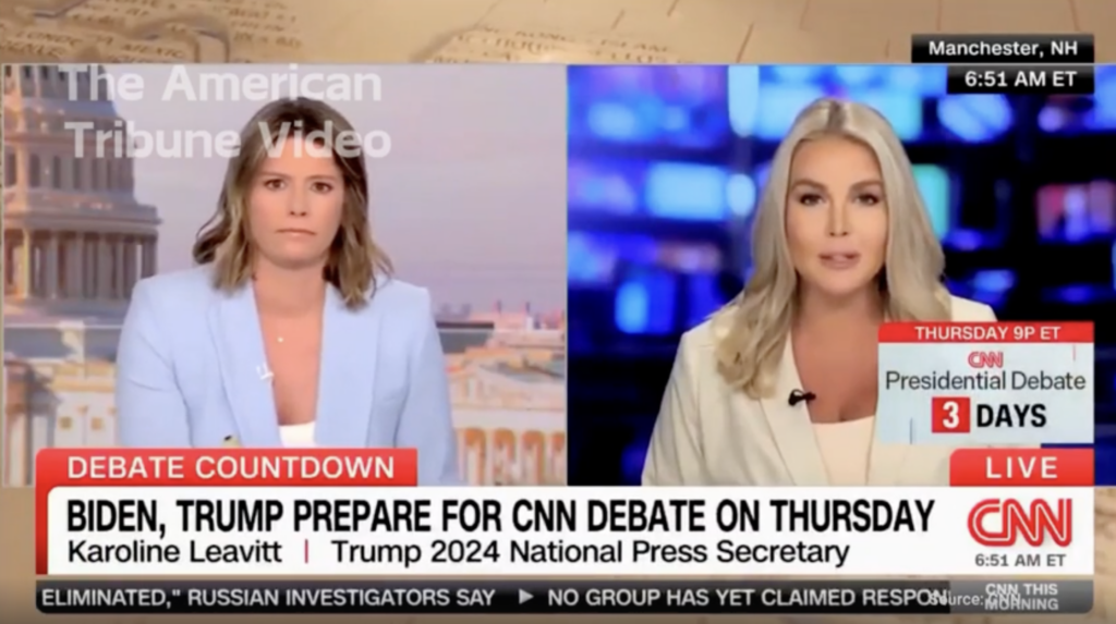 WATCH: Karoline Leavitt Slams CNN, Host Throws Her Off The Show