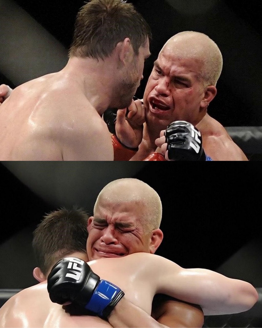 Tears in the Ring: Emotional Moment as Boxers Stop Mid-Fight to Hug Each Other