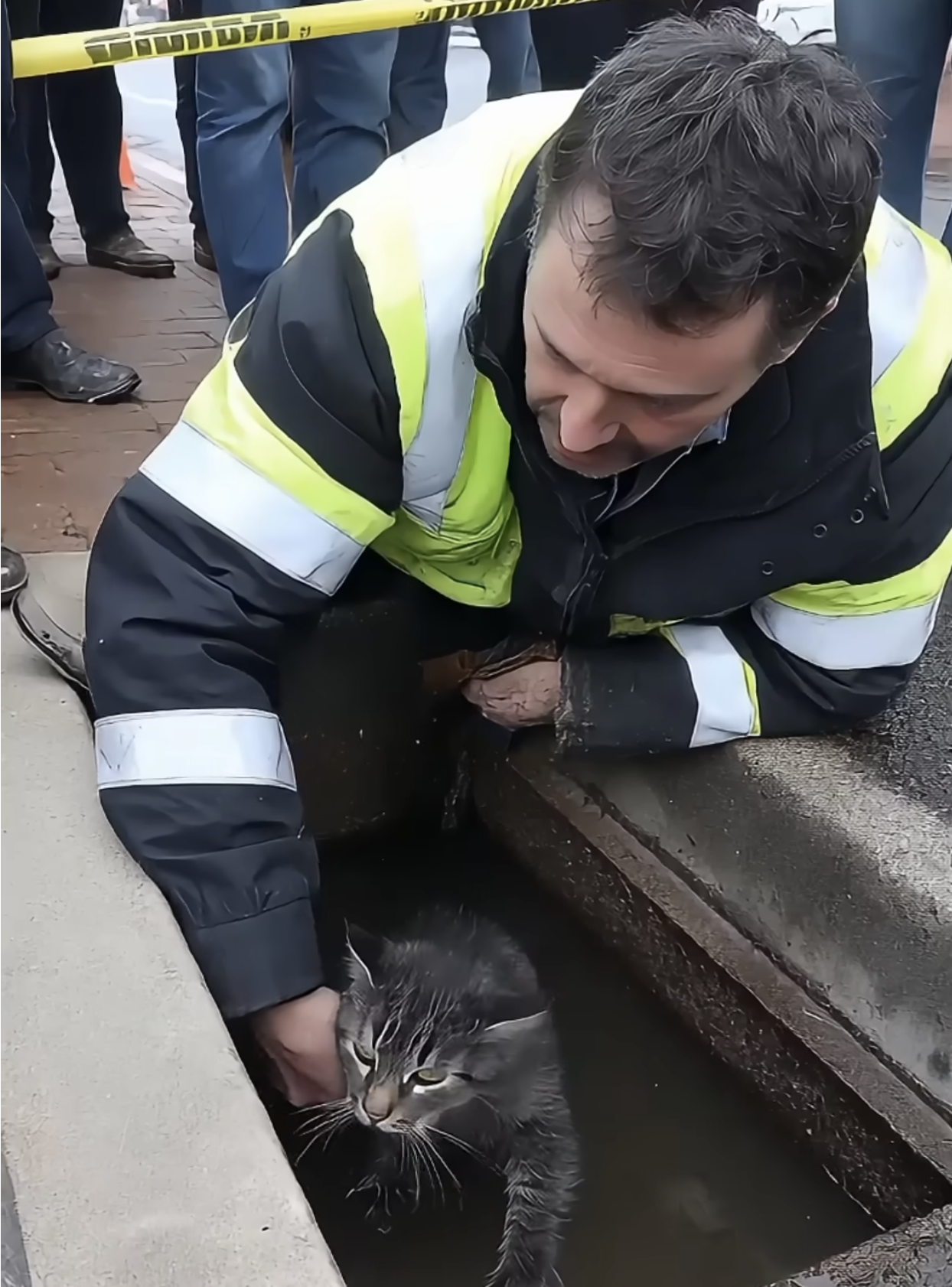 They Tried to Rescue a Cat from the Drain — But What Happened Next Left